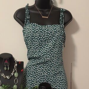 Green Polka Dot Dress